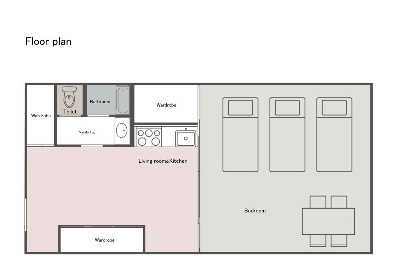 千間川ー天王寺 Apartment Осака Екстериор снимка